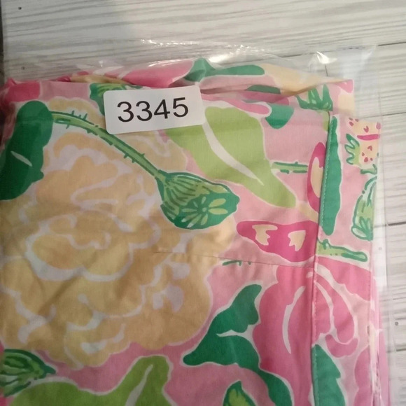 Lilly pulitzer vintage pink crop pants women's size 8 - Picture 6 of 6